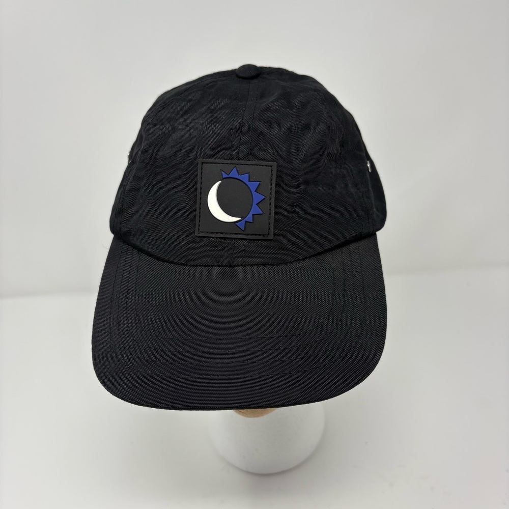Vintage Marlboro Gear 99 Black Cap with Moon and Sun Patch Adjustable One Size